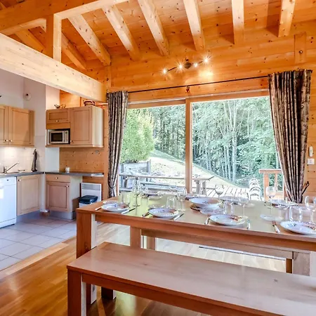 Confortable Proche Pistes - 8 Pers. Chalet Le Grand-Bornand